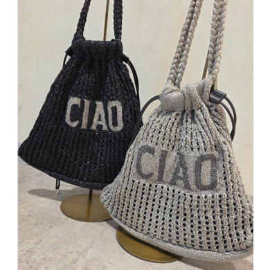 人気のラメニットバッグが再入荷しました✨