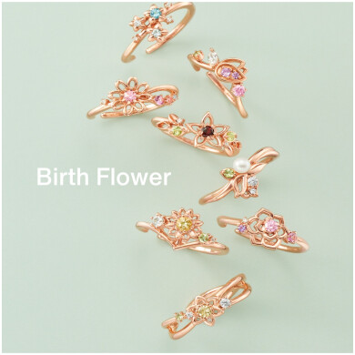 誕生花ジュエリー