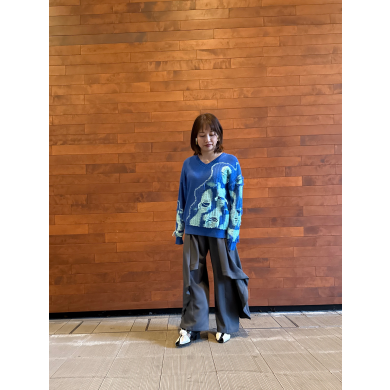 NEW IN💙2WAYフリンジニットプルオーバーのご紹介！！