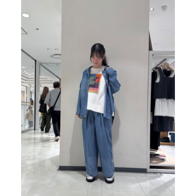 大人気!!セルロースデニムセットアップ