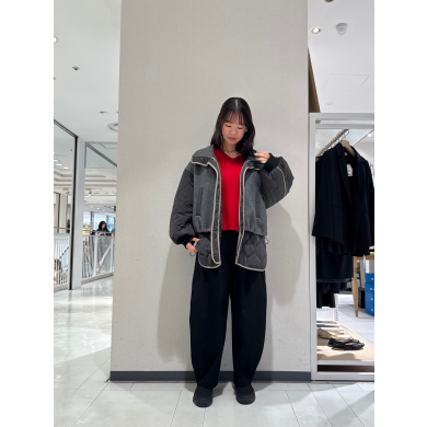 NEW IN🖤タックカーブパンツのご紹介！！