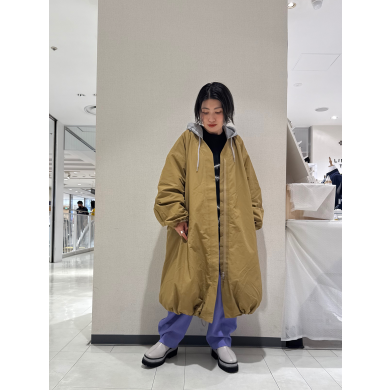 おすすめ!!フーデッドバルーンコートのご紹介🎃💜