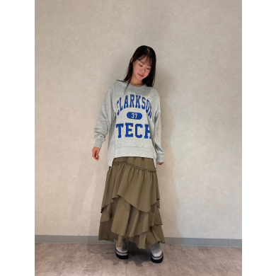 NEW IN🩶プリントビッグプルオーバーのご紹介!!