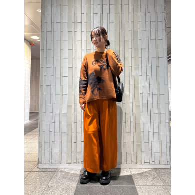 NEW IN🧡ジャガードニットプルオーバーのご紹介!!