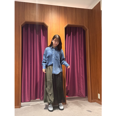 NEW IN🩵セルロースデニムバックタックシャツのご紹介!!