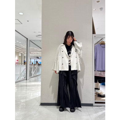 NEW IN🤍ドロストショートトレンチコートのご紹介！！