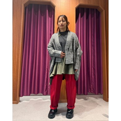 NEW IN🩶大人気！！2WAYワイドニットカーディガンのご紹介🎵