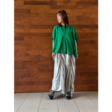 ☆再入荷☆タックワイドビッグブラウス