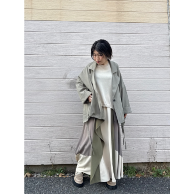 NEW IN🤍配色切替フレアースカートのご紹介！！