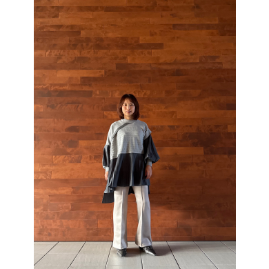 NEW IN🤍プリーツ切替ニットプルオーバーのご紹介!!