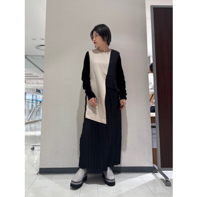 NEW IN🤍2WAYレイヤードプリーツワンピースのご紹介！！