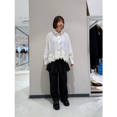 NEW IN🖤タックレイヤードパンツのご紹介！！