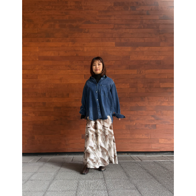 NEW IN💙セルロースデニムバックタックシャツのご紹介！！