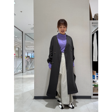 NEW IN💜ダブルブレストビッグコートのご紹介！！