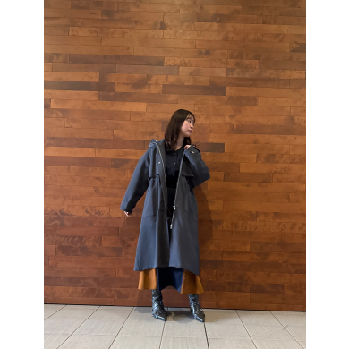 NEW IN💙ライナー付フーデッドコートのご紹介!!