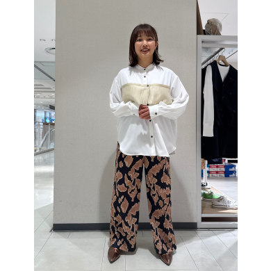 NEW IN🧡レイヤードシャツブラウスのご紹介！！