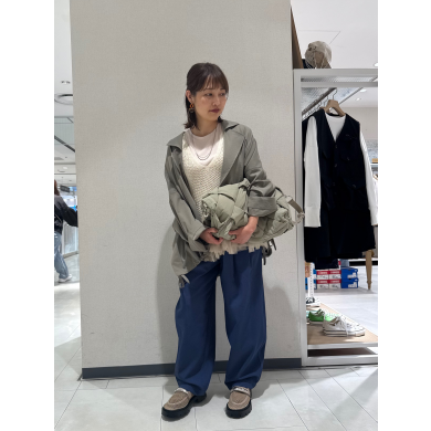 NEW IN🤍フリンジヘムメッシュニットベストのご紹介!!