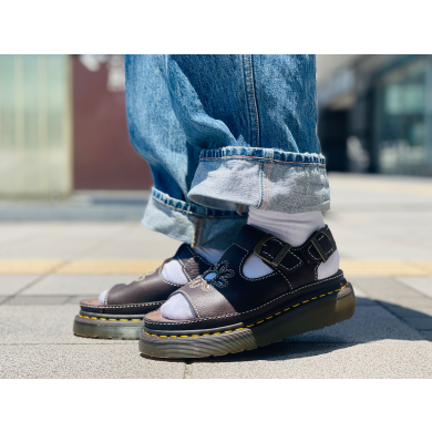 【新作】SS25 サンダル　DUNNET FLOWER KELP BROWN