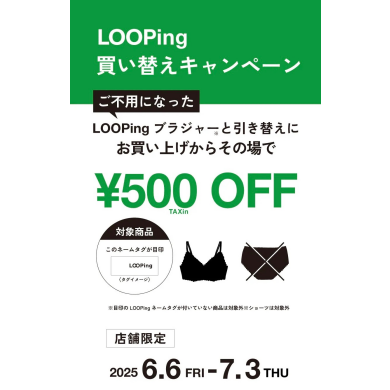 LOOPing買い替えキャンペーン