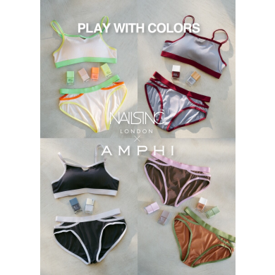 【新作】ＮＡＩＬＳ　ＩＮＣ　×　ＡＭＰＨＩ　バストを寄せて谷間をメイク