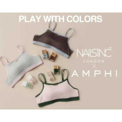 【新作】ＮＡＩＬＳ　ＩＮＣ　×　ＡＭＰＨＩ　バストを寄せて谷間をメイク