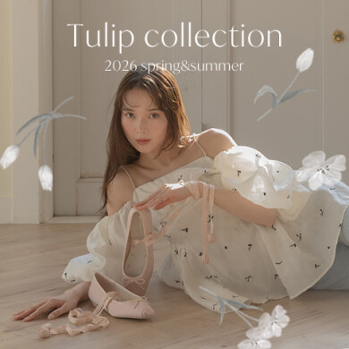 【RANDA（ランダ）】ロマンティックなモチーフを都会的なバランスで再構築 “Tulip collection”〈2月13日（金）発売開始〉