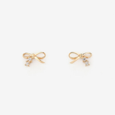 リボンピアス