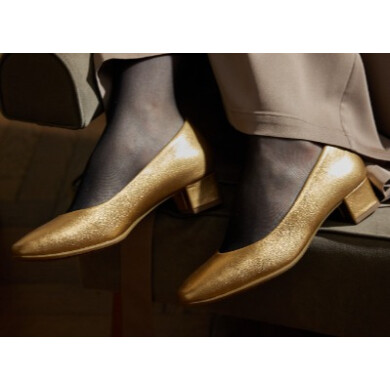 【母趾にやさしい美パンプス】プレーンパンプス