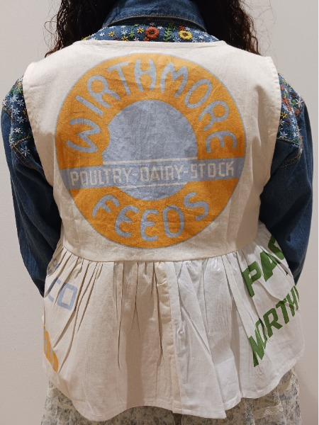 Peplum vest coordinate 