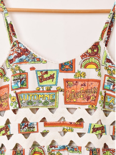 Camisole dress coordinate