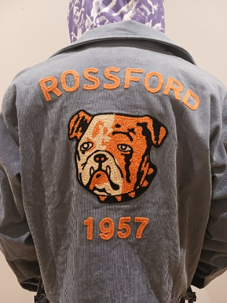 Embroidery jacket coordinate